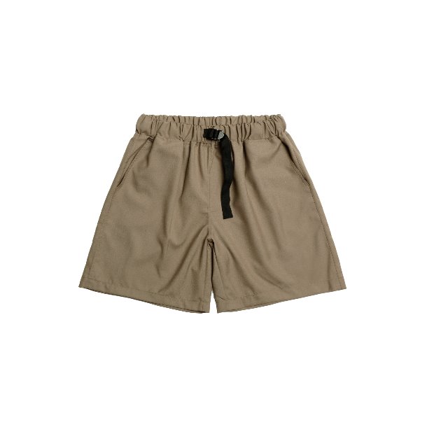 Belted Baggies Shorts [BEIGE]