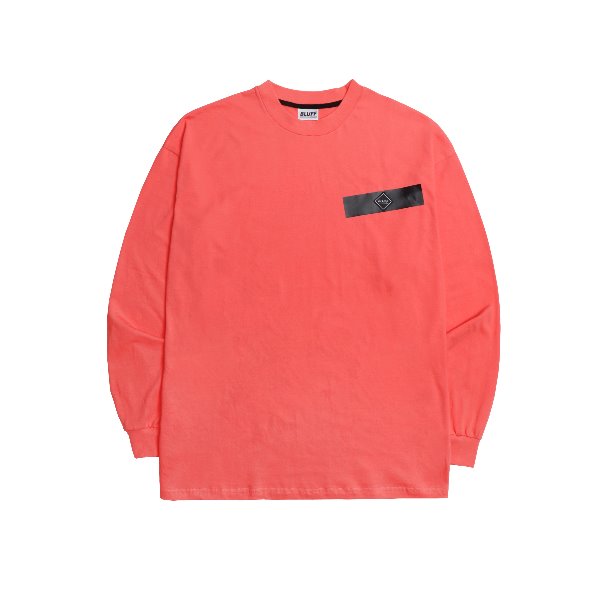TAPE LOGO L/SLEEVE [Coral]