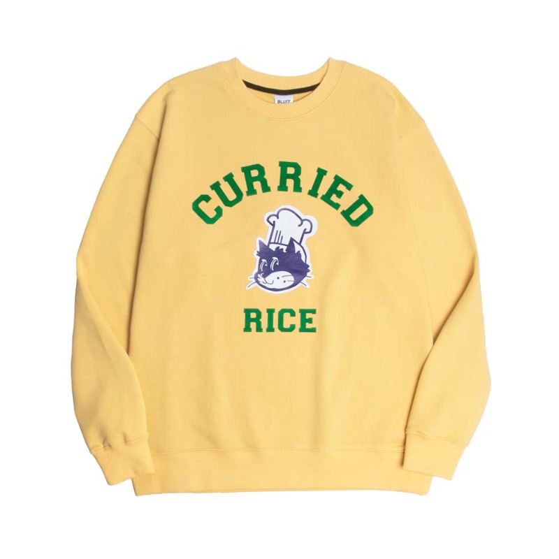 CURRY CAT SWEAT [Butter Yellow]