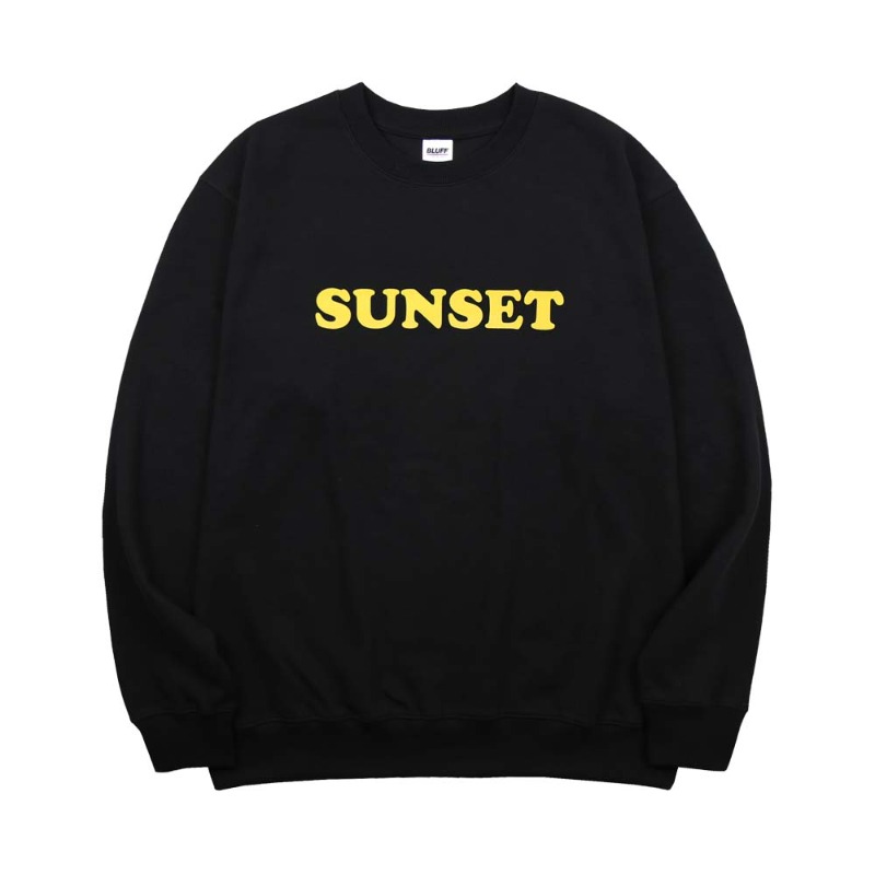 SUNSET SWEATSHIRT [BLACK]