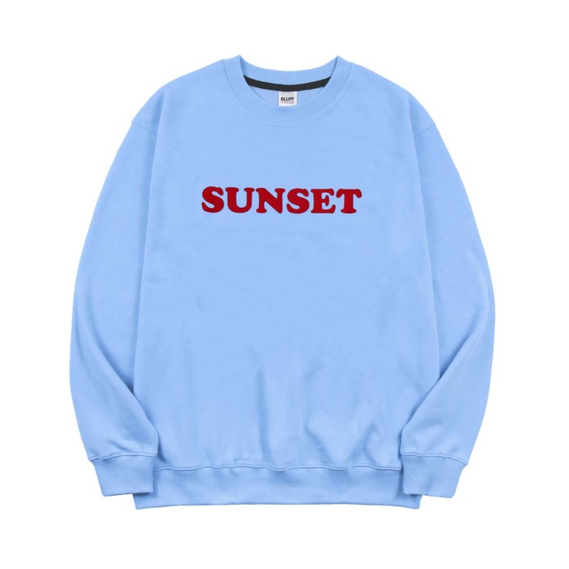 SUNSET SWEATSHIRT [SKY BLUE]