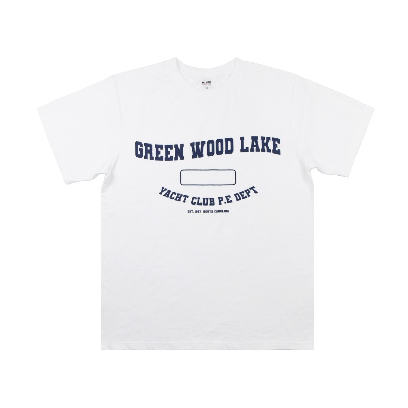 GREEN WOOD LAKE TEE [WHITE]