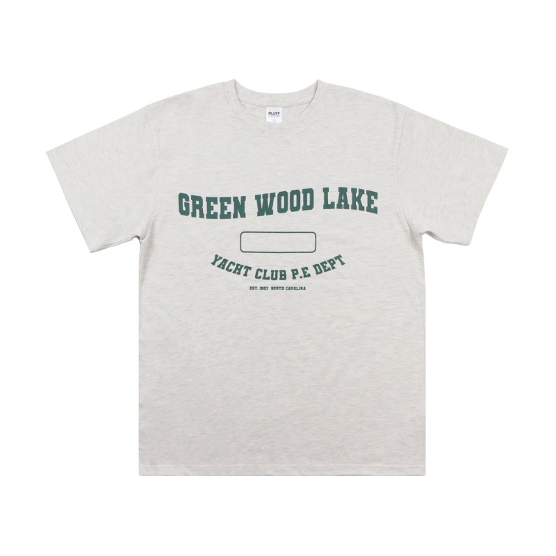 GREEN WOOD LAKE TEE [OATMEAL]